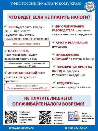 Что будет если не платить налоги?